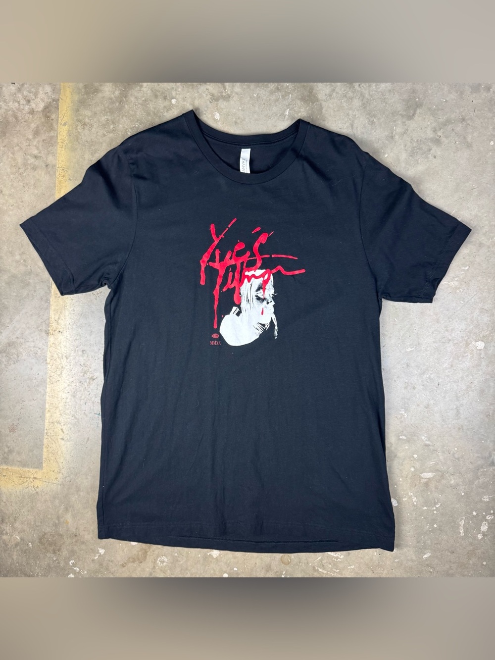 Yves Tumor T-Shirt Size XL Fits Slim Alternative Rock Shoegaze Psychedelic Pop
